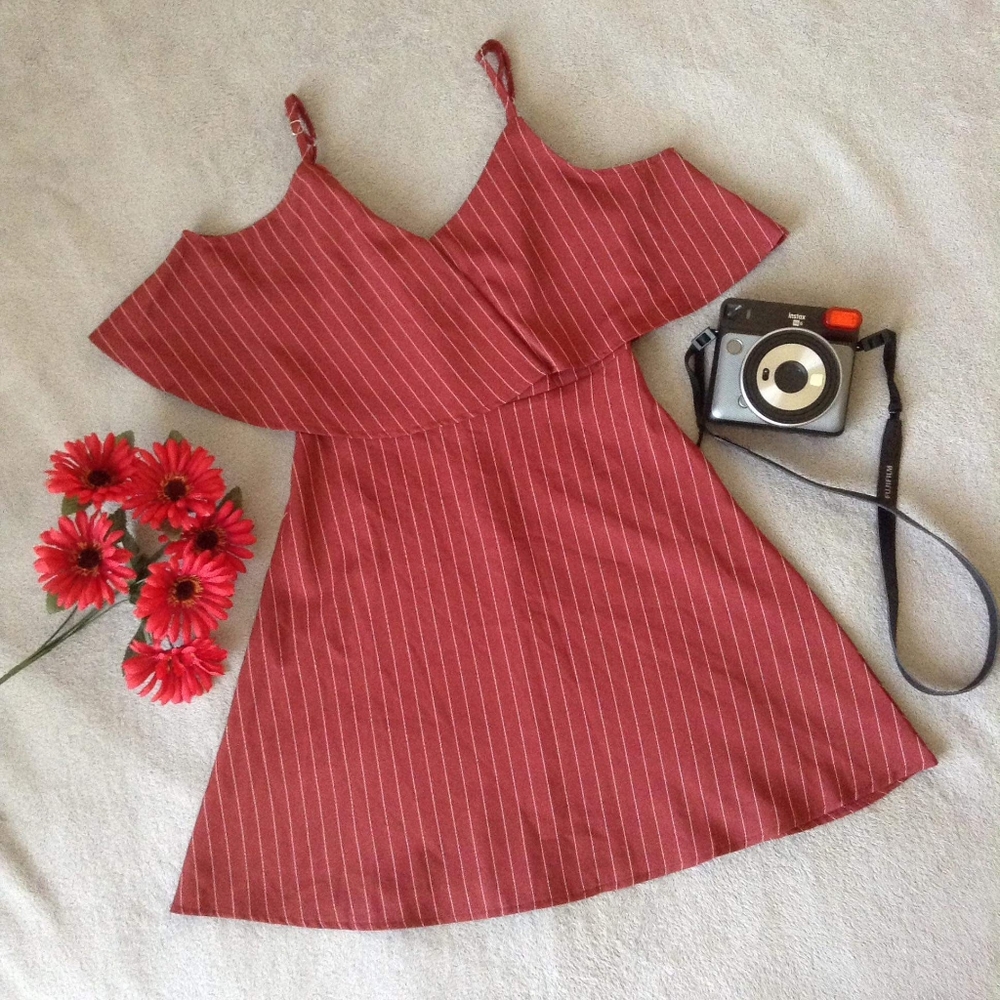Maroon Dress